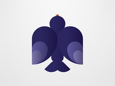 Minimalist Animals - Swallow animals golden ratio icons illustration rationalism shapes