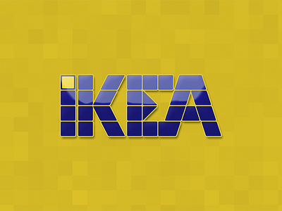 Ikea - Modular Logo logo modular redesign