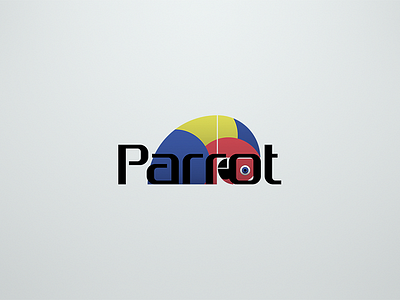 Parrot - Inside golden ratio logo parrot typography