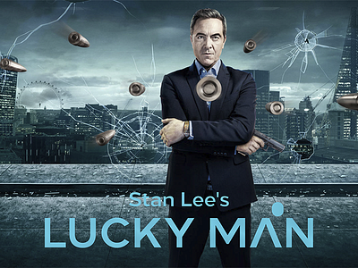 Stan Lee's Lucky Man  - Poster Bullets