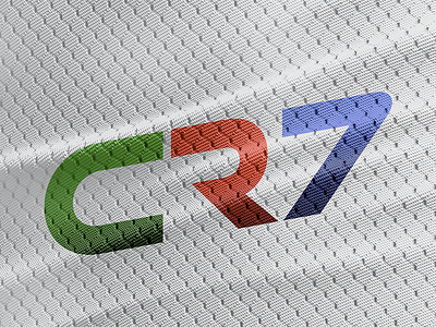 CR7 - Mockup Fabric logo logotype mockup