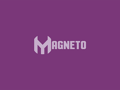 Magneto iconotype logo logotype marvel