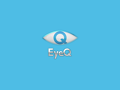 Eye Q - 3D 3d icon logo logotype