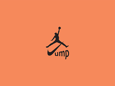 Jump icon iconotype logo