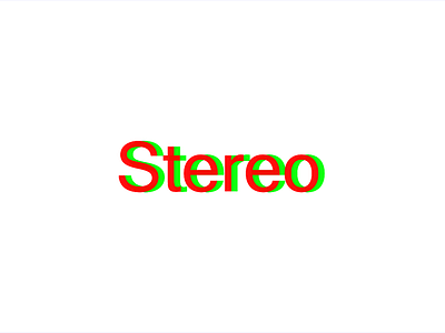 Stereo - Color logo logotype