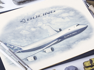 Boeing - Logo Mockup 2 logo mockup