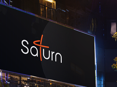 Saturn - Mockup iconotype logo logotype mockup