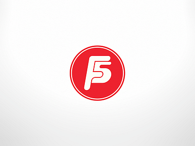F5 Flat icon logo