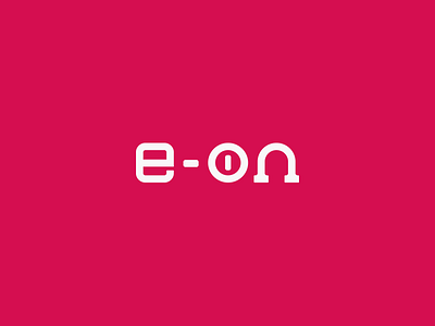 e-on branding graphic design icon iconotype logo typography