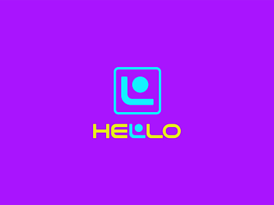 Hello- alt.vers. + Icon branding icon iconotype logo typography