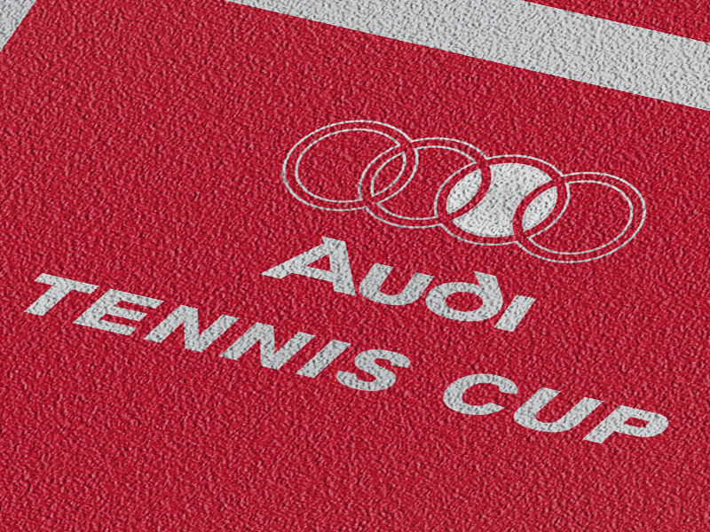 Download Audi Tennis Cup - Mockup by Helvetiphant™ on Dribbble