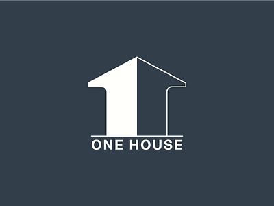 One House branding graphic design logo