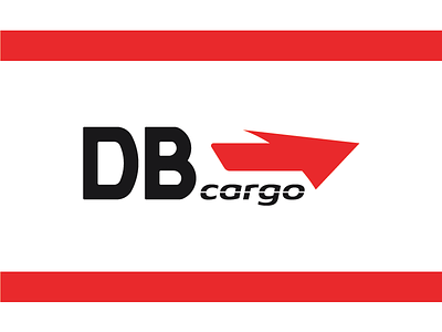 DB cargo brand design branding db deutsche bahn icon logo railways typography