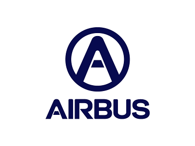 Airbus aeronautics airbus brand design branding icon industry logo manufacturer typography