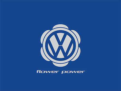 VW - flower-power brand image branding vw