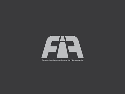 FIA - Racer (grey scale) fia logo