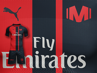 AC Milan - Dress Kit brand design club football icon logo