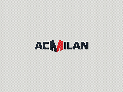 AC Milan - Logotype brand design club football icon logo