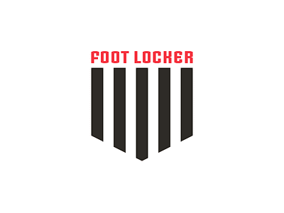 Foot Locker - Pocket brand design foot locker icon logo