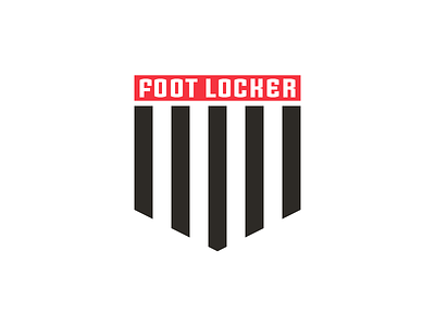 Foot Locker - Pocket Bar brand design foot locker icon logo