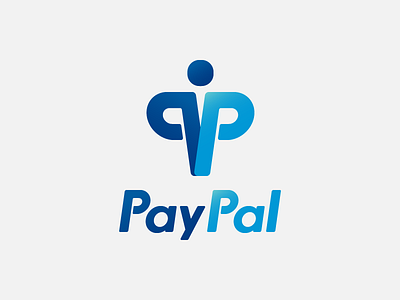 Pay Pal - 2018 brand design icon logo typography