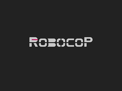 Robocop - 1st shot logo typography