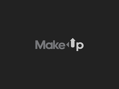 MakeUp expressive logo semantic typography