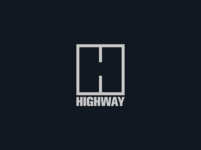 Highway brand design logo semantic typography