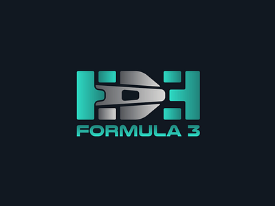 Formula 3 brand design formula 3 icon logo racing typography