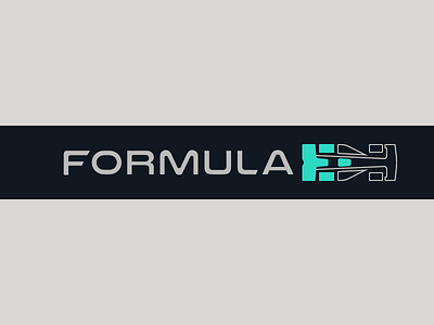 Formula E - vers. B brand design branding icon logo typography