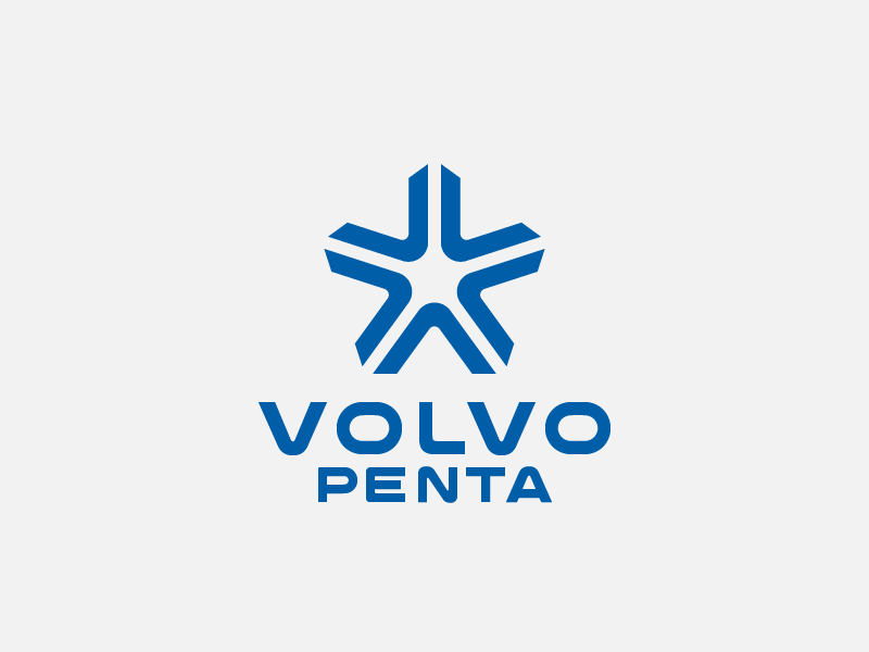 Volvo - Penta Star Animation brand design branding icon logo logotype typography