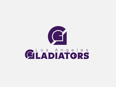 L.A. Gladiators brand design branding e sports icon iconotype logo logotype typography