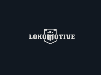 Lokomotive 2nd vers. brand design branding icon iconotype locomotive logo logotype lokomotive typography