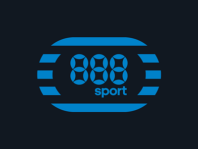 888sport 888 brand design branding graphic design icon logo logotype sports betting typography