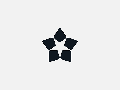 star leaves graphic design icon leaves logo pentagon shapes star star leaves vector