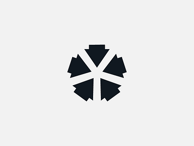 Penta Arrows arrow logo brand design branding graphic design icon logo pentagon shapes vector