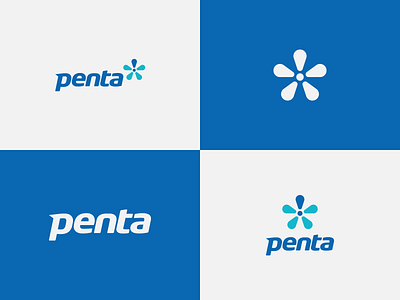 Penta - logo concept brand design brand designer branding corporate branding creative logo exclamation mark icon logo logo concept logo design logo design concept logo designer logotype mark penta mark typography wordmark