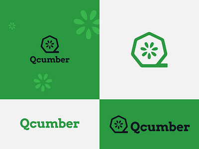 Qcumber - proposal brand design brand designer brand identity branding icon identity design identity designer logo logo design logo design concept logo designer logotype typography