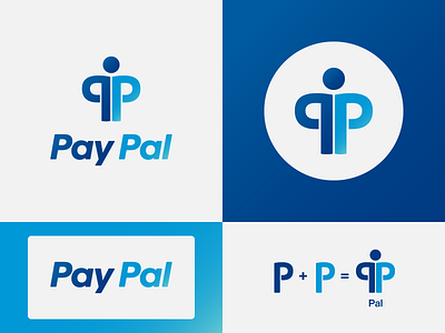Paypal - 2nd proposal brand design brand designer branding icon identity design identity designer logo logo design logo design concept logo designer logotype online payment payment form payments paypal pictogram typography