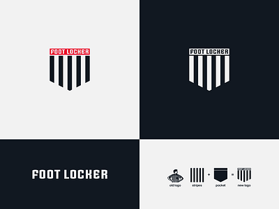 Foot Locker - proposal brand design brand designer brand identity branding icon logo logo design logo design concept logo designer logotype shoes sports branding sports logo typography wordmark