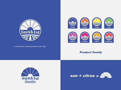 Sunkist - proposal brand design brand designer brand development brand identity branding citrus fruits food food branding icon logo logo design concept logo designer logo designs logo mark logotype typography wordmark