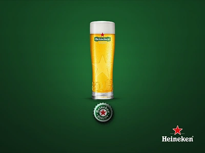 Heineken! advertisement advertising advertising campaign advertising design beer beer branding beer glass billboard design bottle cap branding concept concept design conceptual designthinking exclamation mark heineken poster design print ads semantic typography visualisation