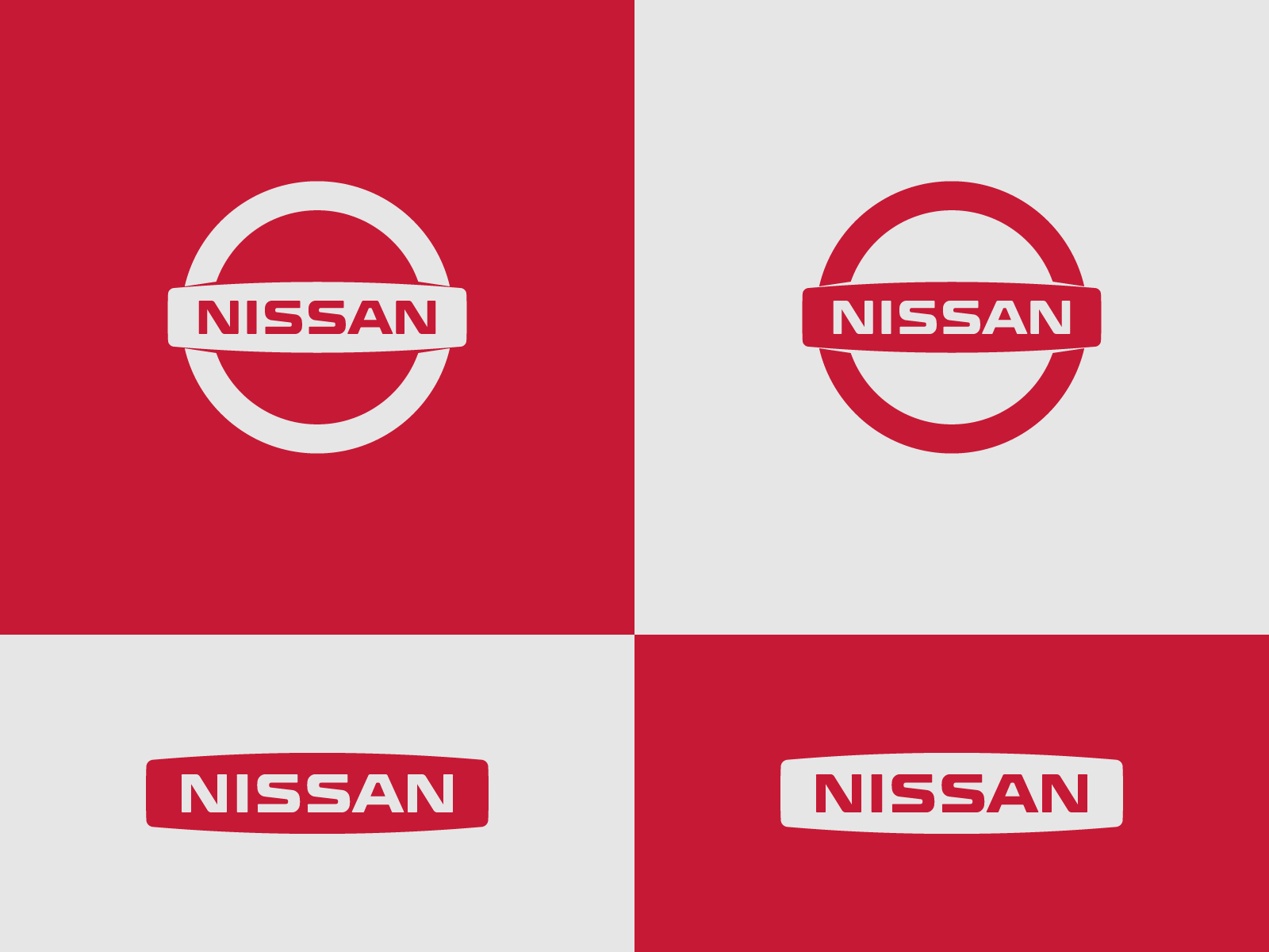 Nissan - flat design proposal by Helvetiphant™ on Dribbble