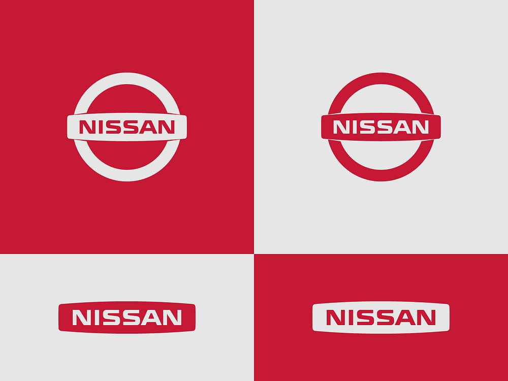 Nissan - flat design proposal by Helvetiphant™ on Dribbble