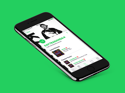 Spotify Lite Theme design ios iphone lite theme lite ui mobile music redesign spotify ui ux visual design