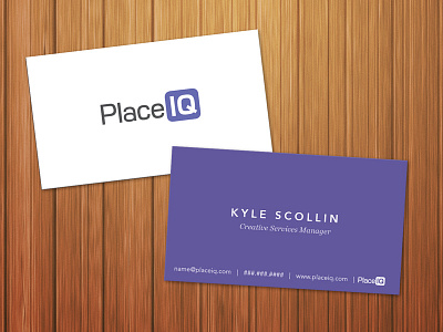 Purple Business Cards