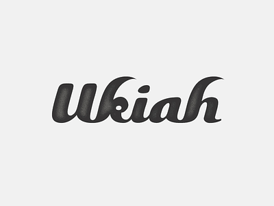 Ukiah font mendocino script type ukiah wave