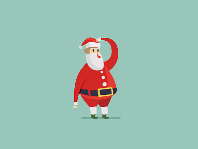 Say Hello to Red Cat's Santa Claus animation christmas gift motion santa vietnam xmas