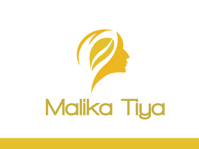 Malika Tiya branding cosmetics design illustration logo minimal vector