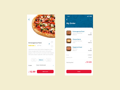 Pizza app 🍕